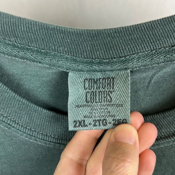 NWT Honey Hole Outdoors Shirt Unisex Size 2XL Long Sleeve Green - Picture 6 of 8